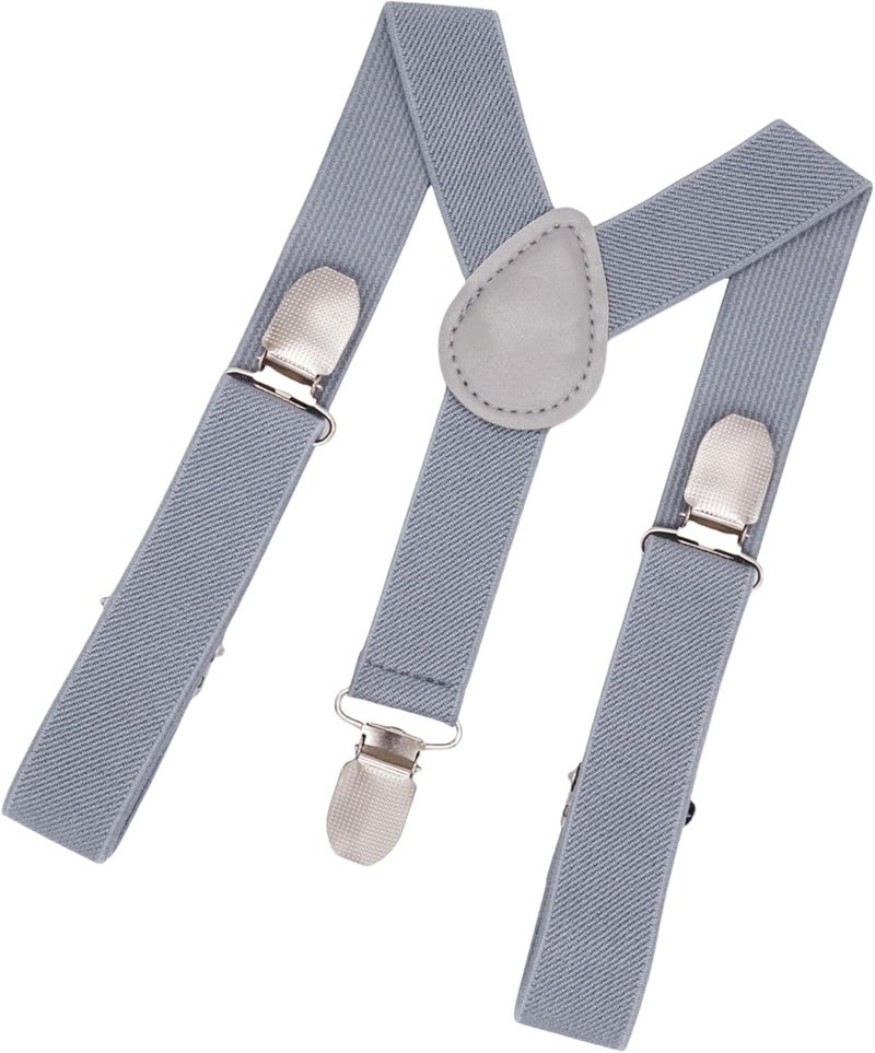 NumRealm Store Child Kids Suspenders Adjustable Y-Shape Elastic Braces with Non-Slip Silicone Pads Suitable for Boys Girls Toddler - Image 1